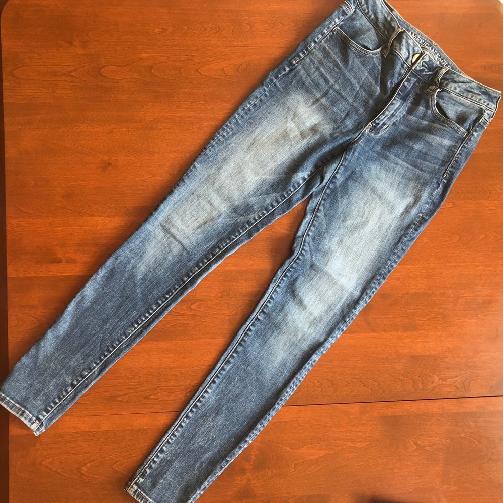 American Eagle Super Skinny Jeans - high waisted